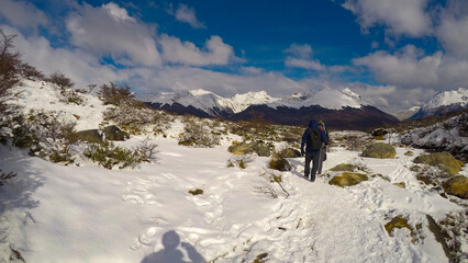 Imagen tomada en la Laguna Esmeralda, ushuaia, Argentina