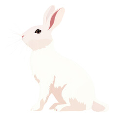 Obraz premium PNG Rabbit animal rodent mammal.