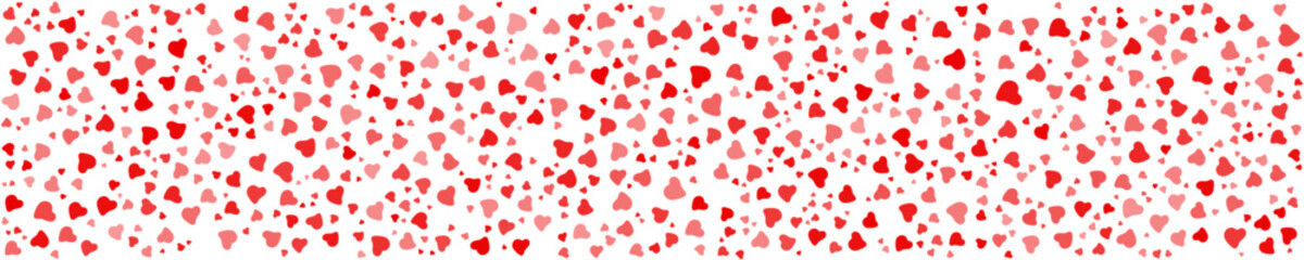 Background in shape love. Romantic art heart. Simple love in vector design style