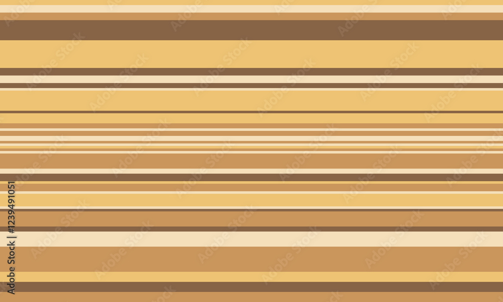 Aufkleber geometric stripes seamless vector pattern with horizontal lines in varied colours, creating an abstr