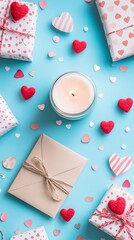 Fototapeta premium Valentine's day background