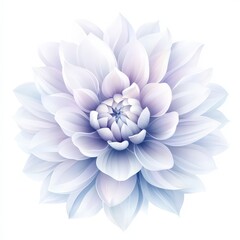 Fototapeta premium Soft Pastel Floral Design with Delicate Petals and Gentle Shades