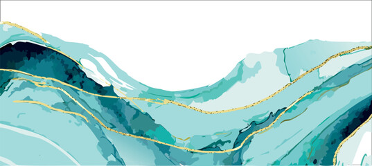 Abstract watercolor background, simple pastel tones design, luxury style wallpaper, vector illustration, with liquid objects, shapes, curves, for banner, poster, advertisement.