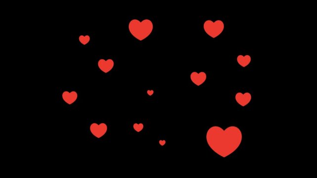 Feliz Dia De Las Madres Con Corazones Con Fondo Transparente
