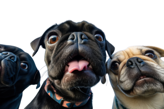 PNG Pug dog animal mammal.