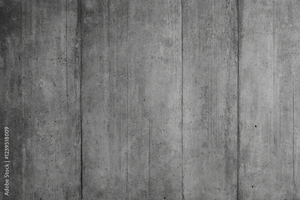 Poster seamless grey concrete texture with vertical lines and subtle variations