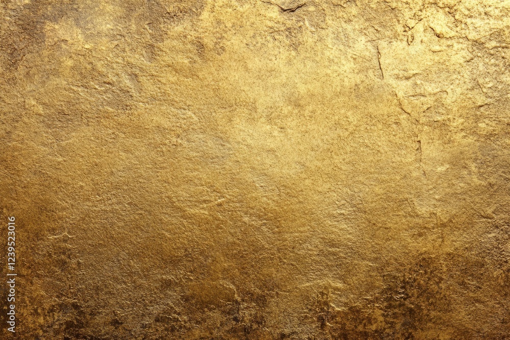 Poster close-up of shimmering gold texture with subtle metallic patterns