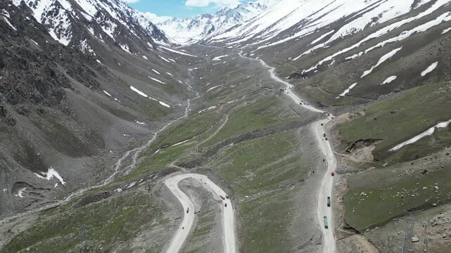 Salang pass one of dangerous Highway of Afghanistan