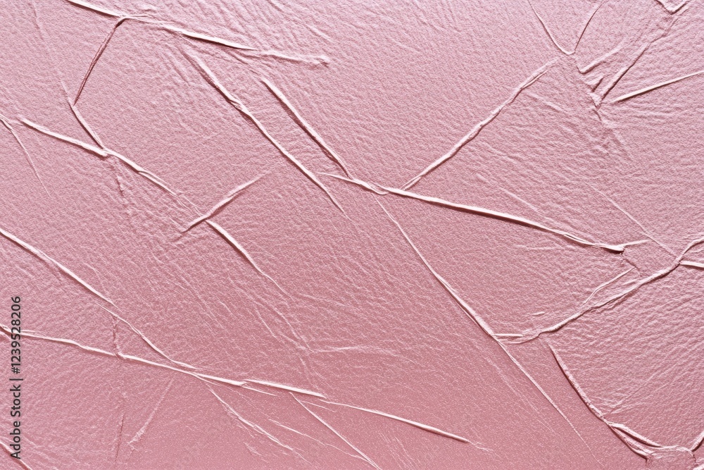 Poster Textured pink background with abstract linear patterns