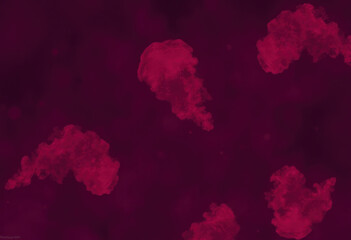 Fototapeta premium Abstract Pink and Purple Fractal Background