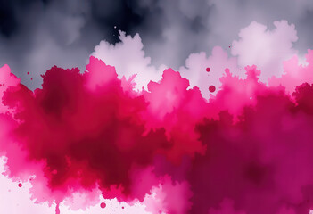 Abstract Pink and Purple Fractal Background