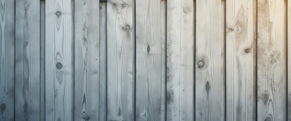 Obraz premium A beautifully textured wooden wall showcases a gradient from light to dark, creating a serene and rustic atmosphere. The natural grain and knots of the wood add depth and character, making it perfect