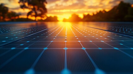 des panneaux pour capter l'énergie solaire 