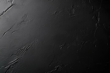 Fototapeta premium Dark textured black wall with subtle cracks and natural patterns