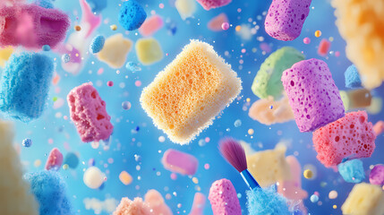 surreal event sponges brushes