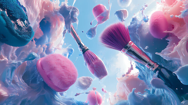 surreal event sponges brushes