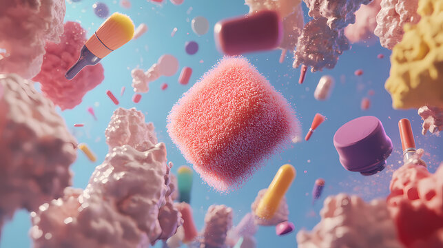 surreal event sponges brushes