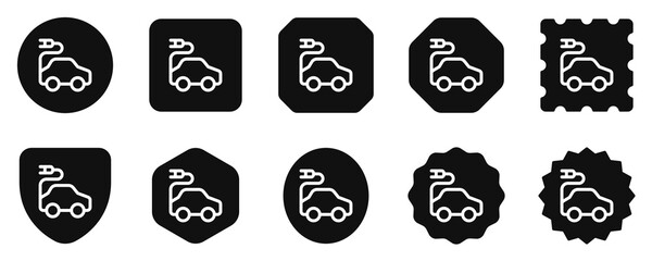 Editable electric vehicle vector icon. Environment, ecology, eco-friendly. Part of a big icon set family. Perfect for web and app interfaces, presentations, infographics, etc