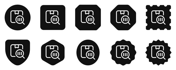 Editable package barcode scanner vector icon. Shipping, delivery, e-commerce, logistics. Part of a big icon set family. Perfect for web and app interfaces, presentations, infographics, etc