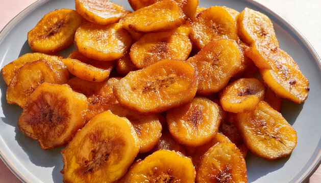 Pl&aacute;tano frito