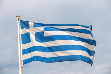 Flaga Grecji, Flag of Greece © Studio RMW