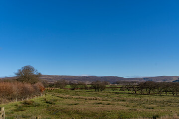 Obraz premium The rural landscape near Over Wyresdale in Lancashire, UK