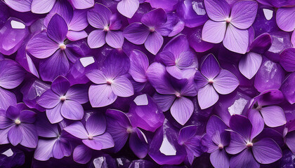 bright violet texture from herbal amethyst