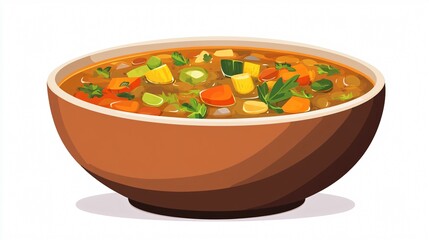 Mouthwatering Vegetable Soup Delight: A Visual Guide to a Nutritious Culinary Masterpiece