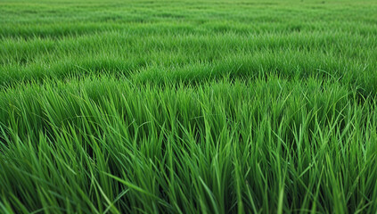 Obraz premium Lush Green Grass Background for Commercial Ads, Outdoor Nature Stock – Sunny Day, Summer Landscape, High-Resolution Vibrant Lawn for Advertising, Eco-Friendly Business & Marketing Designs