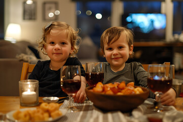 national siblings day celebration, siblings day cherished memories in a slideshow, heartfelt toasts, and joyful sibling bond