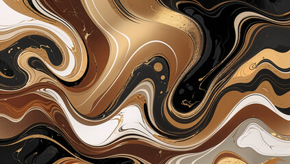 High-Quality Gold Fluid Art Marbling Paint Textured Background for Beauty & Commercial Advertising – Luxe Modern Abstract Aesthetic, Decorative Fine Art, Elegant Design, Premium Stock Image for Brandi