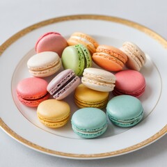 Fototapeta premium colorful macaroons