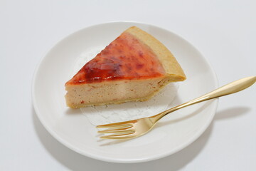 ストロベリーチーズケーキタルト