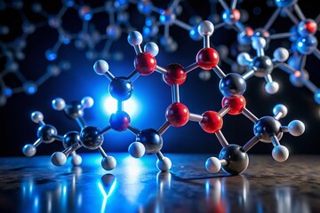 Acetylsalicylic Acid Night Photography