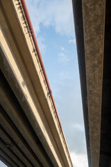 15.10.2024. Nuevo Leon, Mexico. Bridge over Avenida Lopez Mateos in Apodaca, Nuevo Leon, Mexico