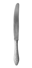 Metal knife close up