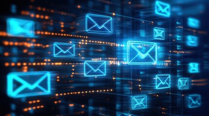 A workspace with customer service communication plans, email automation workflows, and remote work strategies.