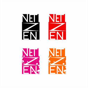 Design of the word "Netizen".