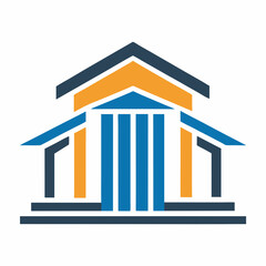 Modern Minimalist Architecture Firm Logo: Clean Design, Professional Branding, Simple Icon, Abstract