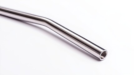 Reusable metal straw