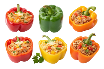 Colorful Stuffed Peppers: A Vibrant and Delicious Dish