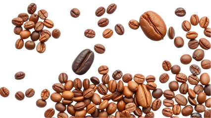 Obraz premium Coffee Beans: A Rich and Aromatic Brew
