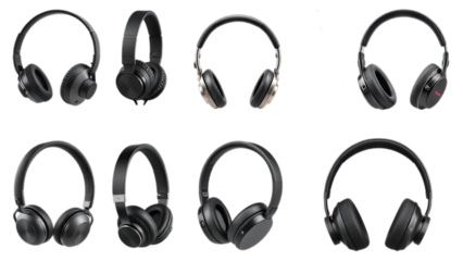 Elegant Headphones Collection - Stylish Audio Accessories