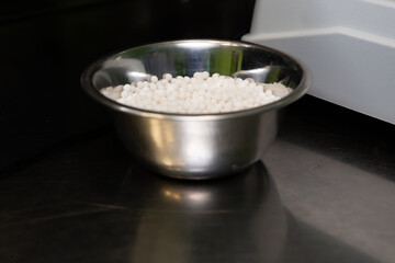 Raw materials for the production of medical products, pills, medicines. Sugar balls for the manufacture of tablet shells. Pelletized coating.