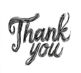 Obraz premium hand drawn font