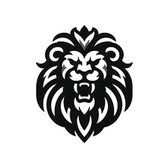 Obraz premium The Alpha’s Mark: Tribal Lion Spirit