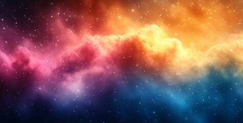 Naklejka premium Colorful Rainbow Gradient Background