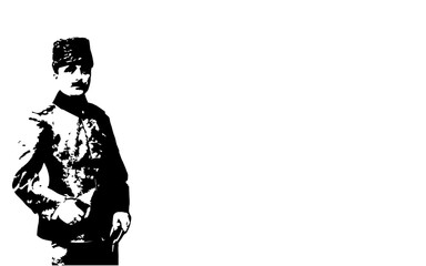 Aşık Paşa Portrait Sketch Drawing