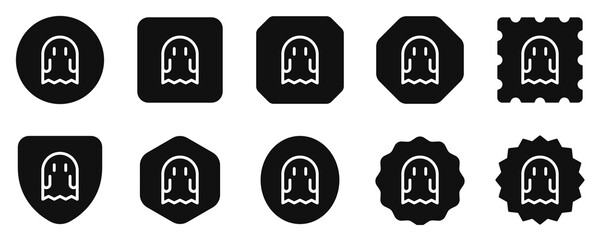 Editable horror game, ghost, thriller vector icon. Video game, game elements. Part of a big icon set family. Perfect for web and app interfaces, presentations, infographics, etc