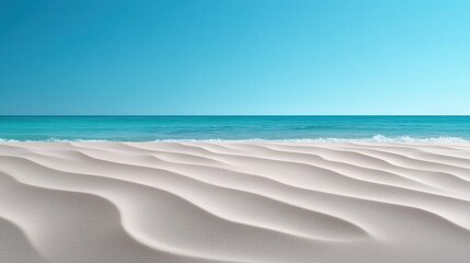 Obraz premium Soothing Serenity of the Ocean Waves at Sunset